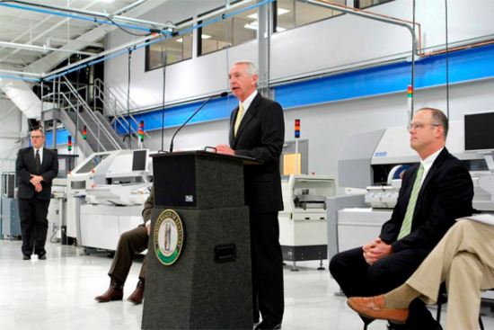 Kentucky Governor Steve Beshear Visits SMC Manufacturing Services Facility